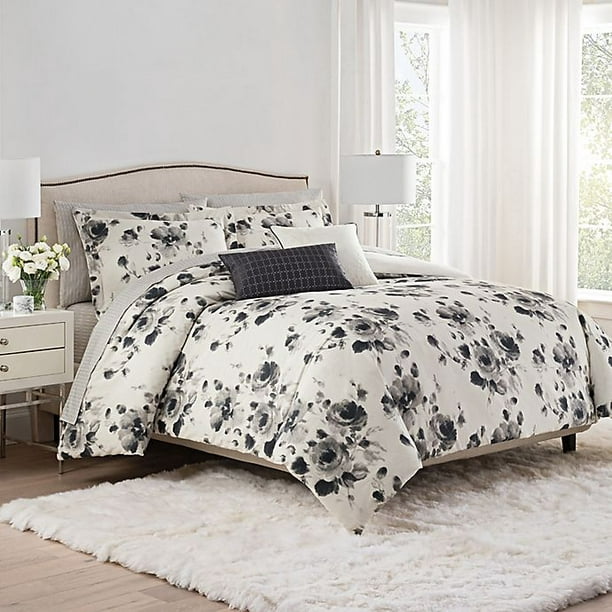 Isaac Mizrahi Home Lilla Queen Comforter Set In Sepia Com - Isaac Mizrahi Home Decor