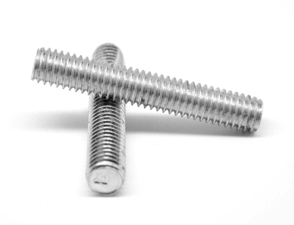 1-1/2 Length Pack of 25 #10-24 Thread Size 18-8 Stainless Steel Fully Threaded Stud Right Hand Threads