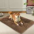 thumbnail image 5 of Clearance!Dog Crate Pad Ultra Soft Dog Bed Mat Washable Pet Kennel Bed with Non-Slip Bottom Fluffy Plush Sleeping Mat for Large Medium Small Dogs, 12 x 17 Inch, 5 of 8