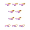 thumbnail image 2 of Greeniant Gafas de natación Clear View de alta definición - Hechas de PC para adaptarse a la estructura facial Correa ajustable Anillo azul rosa naranja 10Conjunto, 2 of 6