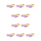 thumbnail image 2 of Gafas de natación Soidarity Clear View alta definición Correa ajustable Anillo azul rosa naranja 10Conjunto, 2 of 6