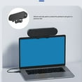 thumbnail image 4 of Desktop Computer Speaker, Computer Speaker USB Loud Sound Easily Clamps Display  for Entertainment, 4 of 7