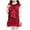 Red, variant on Christmas Sequin Sequin Dress For Kid Girls Bow Sleeveless Sparkly Gown Party Dresses With Faux Fur Trim Princess Dress Beige