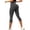31# Dark Gray, variant on Resistance Band Leggings for Women 3D Anti Cellulite Compression Capri Leggings Scrunch Butt Lifting Yoga Pants Black S