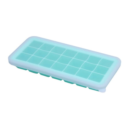 

Guiroate 21-Cavity Square Silicone Ice Square Tray Maker Mold Mould Tray Soft Bar Pudding Jelly Maker