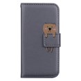 thumbnail image 1 of Funda con estampado de oso para Redmi Note 11 4g, con tarjetero, cordón, piel sintética, función billetera y protección contra caídas en las esquinas., 1 of 5