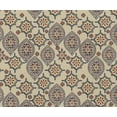 thumbnail image 2 of Outdoor Waterproof Taffeta Fabric - Soimoi Geometric Print Ivory | UV Resistant | Ideal for Cushion Covers, Raincoats, Shower Curtains & More | 56" Width, 2 of 7