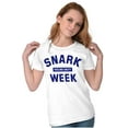 thumbnail image 4 of Funny Feeling Salty Snark Week Joke Womens Fitted Plus Size Graphic Tee Brisco Brands 2X, 4 of 5