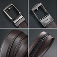 thumbnail image 3 of Mens Belt, Click Ratchet Belt For Men, Dress Belt with Silding Buckle Size-Customize, 3 of 4