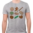 thumbnail image 2 of Christmas Cookie Grid Shirt Unisex 4X-Large Grey, 2 of 5