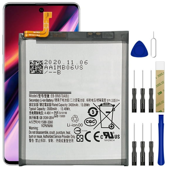 Replacement Battery EB-BN970ABU For Samsung Galaxy Note 10 SM-N9700 SM-N9700/DS Tool