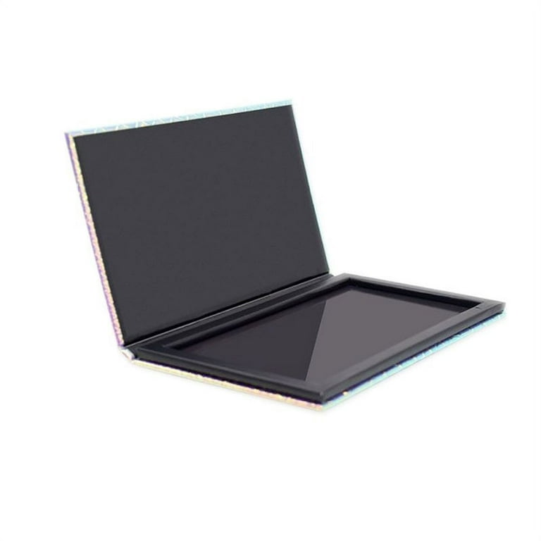 Magnetic Makeup Palette Empty Holographic Cardboard Storage Box, Size: 18