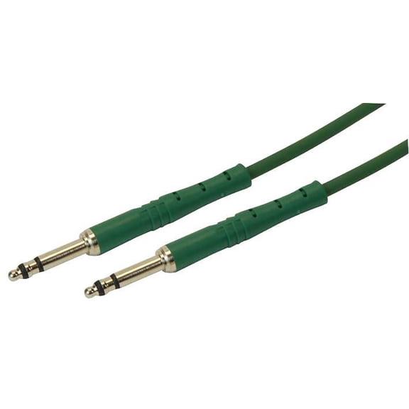 NEUTRIK - Bantam (TT) 4.4mm Male to Male Patch Lead 1ft (0.3m) Green