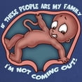 thumbnail image 2 of CafePress - Familiaphobia DS DKT Maternity T Shirt - Maternity Dark T-Shirt, 2 of 3
