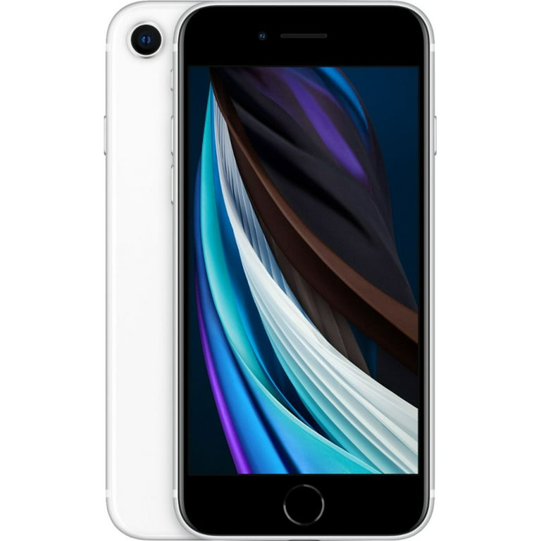 Restored Apple iPhone SE 2 64GB White LTE Cellular Verizon MX9L2LL/A  (Latest Model) (Refurbished)