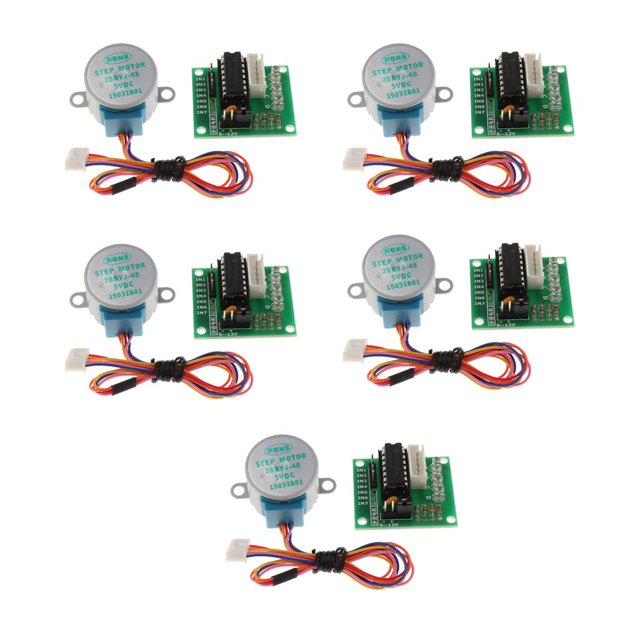 5 Unids DC 5V Motor 28BYJ-48 ULN2003 De Módulo De Prueba Del Para SM SunniMix Placa de controlador ULN2003