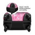 thumbnail image 4 of Xecao Breast Cancer Awareness (3) print Elastic Luggage Cover, with double-sided print , is perfect for travel, business, and daily use, 4 of 9