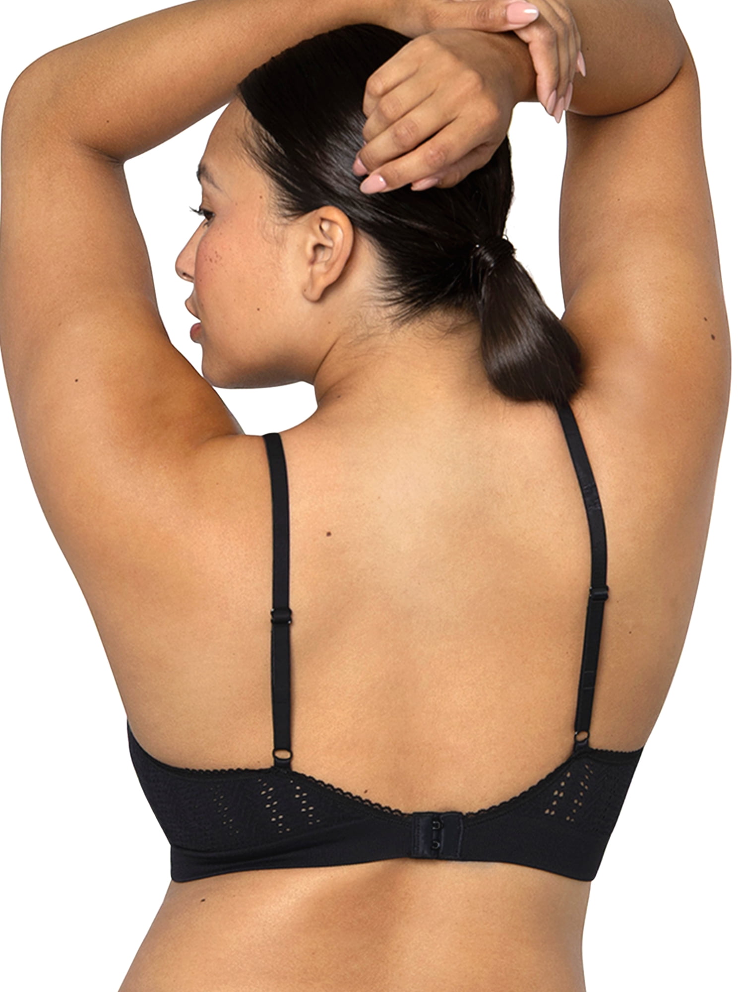 fresh collection by Fruit of the Loom Women's Seamless Pointelle Triangle Bralette