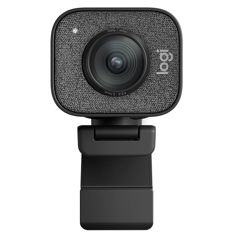 Logitech StreamCam Plus Webcam with Tripod (Graphite) and Knox