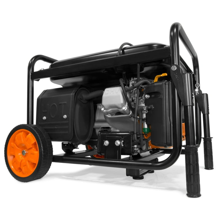 WEN 6000-Watt RV-Ready Portable Generator with Wheel Kit, CARB Compliant WEN 6000-Watt RV-Ready Portable Generator with Wheel Kit, CARB Compliant