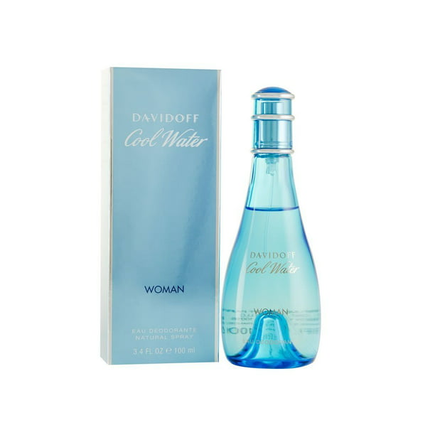 metrisk Lingvistik Faderlig Cool Water 3.4 Oz Deodorant Spray for Women by Zino Davidoff - Walmart.com