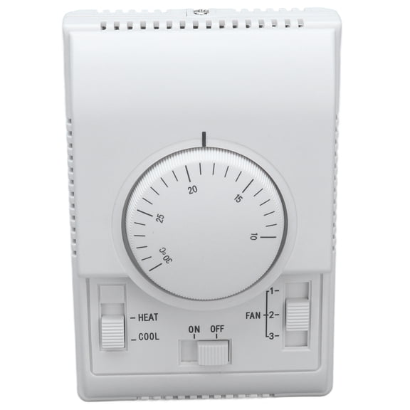 Termostato de aire acondicionado central Interruptor de control mecánico de 2 vías Acondicionador 110‑