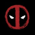 thumbnail image 2 of Men's Marvel: Deadpool Chalk Drawing Logo Graphic T-Shirt, 2 of 5