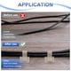thumbnail image 5 of Uxcell 100-Pack Ataduras de Cable de Gancho y Bucle, 3.5 x 1.1 Pulgadas Organizador de Cables Autoadhesivo Ajustable para Escritorio [Beige], 5 of 7