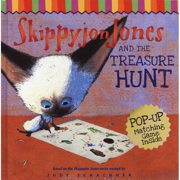 Pre-Owned Skippyjon Jones and the Treasure Hunt [With Pop-Up Matching Game] (Hardcover) 0448448173 9780448448176