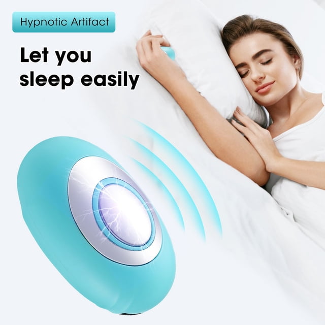 Dispositivo de ayuda para dormir portátil con microcorriente recargable para adultos, reloj inteligente multifuncional para mejorar el sueño.