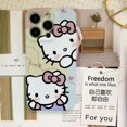 thumbnail image 5 of Kawaii Hello Kitty Sanrio Anime Phone Case For iPhone 15 14 13 12 11 Pro Max Xr X 7 8 14 Plus Case Cute cartoon Shockproof Cover, 5 of 5