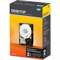 thumbnail image 4 of WD Black 2TB Performance Desktop Hard Drive - 7200 RPM Class, SATA 6 Gb/s, 64 MB Cache, 3.5" - WDBSLA0020HNC-NRSN, 4 of 10