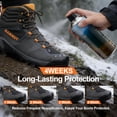 thumbnail image 5 of Aimseize Waterproof Spray for Mountain Boots Repels Water Mud Snow Dirt Nano Waterproof Formula 6.76 Ounces,1Pcs., 5 of 9