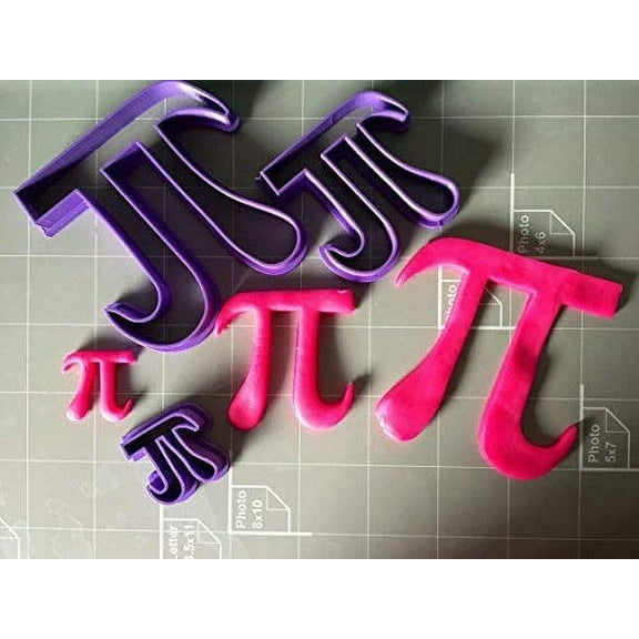 Pi Sign Cookie Cutter (4 inch)- Fast Shipping - Sharp Edges - Exceptional Quality