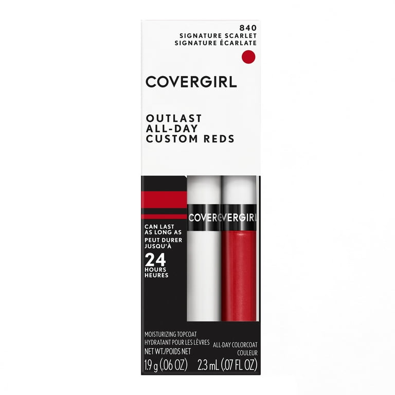 アットラスト　ストール　レッド COVERGIRL Outlast All-Day Lip Color Liquid Lipstick and