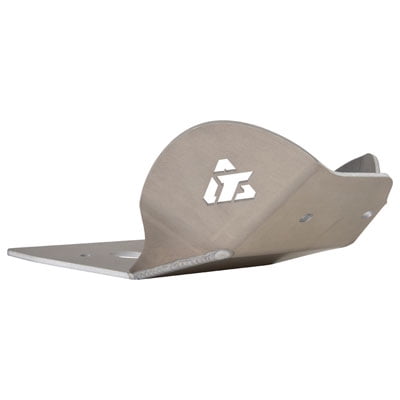Tusk Aluminum Skid Plate Silver