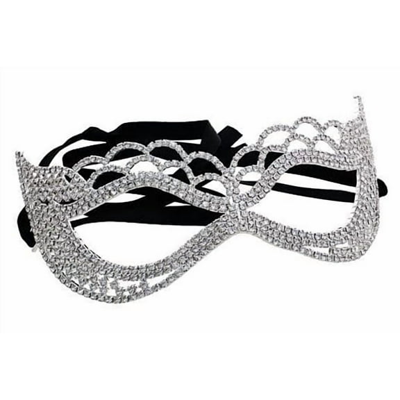 Mask – Crystal Masquerade Mask - MK-71503CR-S