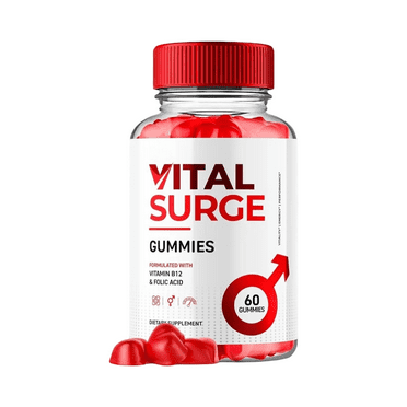 Vital Surge Gummies for Men Advanced Formula Supplement - 60 Gummies