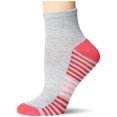thumbnail image 1 of Hanes Chaussettes de Sport Confort Frais pour Femmes Lot de 6, 5-9, Assortiment Gris, 1 of 3