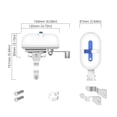 thumbnail image 2 of Amdohai Tuya WIFI ZigBee Intelligent Pipeline Auto Shut OFF Water Gases Valves Controller Home Automation Device, 2 of 8
