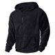 thumbnail image 3 of pstuiky camisetas de manga larga para hombre, Sudadera con capucha de manga larga con cremallera informal cálida de color sólido para hombre Tops casuales para hombres xl, 3 of 7