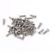thumbnail image 1 of M2 - 0.4 x 8mm Tornillos de cabeza plana con rosca fina Phillips tono plateado 50 piezas, 1 of 1