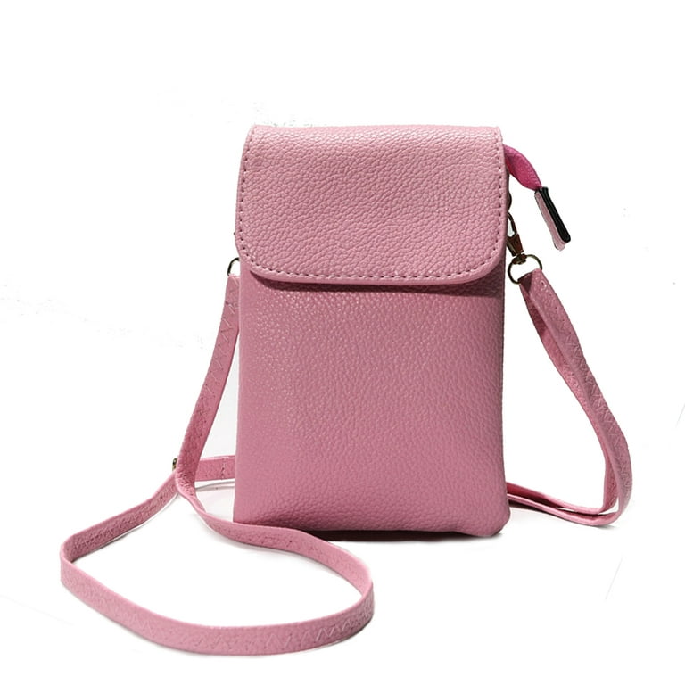 SMALL MULTI-COMPARTMENT CROSS-BODY PURSE BAG WITH STRAPS 