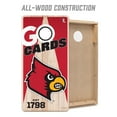 thumbnail image 5 of YouTheFan NCAA Louisville Cardinals 2' x 4' Cornhole Game, 5 of 6