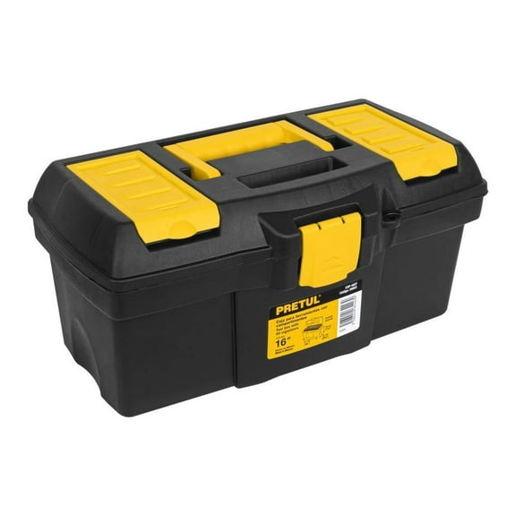 Caja de Herramienta Pretul 16 Pulgadas con Compartimentos CHP-16CP