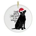 thumbnail image 5 of Funny Black Lab Christmas Ornament, 5 of 5