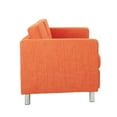 thumbnail image 5 of OSP Home Furnishings Pacific LoveSeat In Tangerine Fabric, 5 of 5