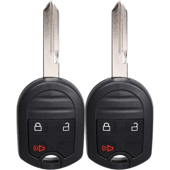 Key Fob Replacement for Ford F150 F-150 F250 F350 2004-2016, Explorer 2001-2015, Edge Escape Ranger Fusion Econoline Mercury Flex 2009-2017, Keyless Entry Remote Control Car Keys (CWTWB1U793, 2Pcs)