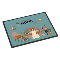 Carolines Treasures CK7894MAT 18 x 27 in. Central Asian Shepherd Dog Sweet Home Indoor or Outdoor Mat
