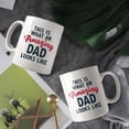 thumbnail image 3 of Amazing Dad Looks Like Coffee Mugs 15 OZ Sublimation Mugs,Double-sided Printing Ceramic Cups Ceramic Mugs for Coffee,Tea,Hot Cocoa, 3 of 4